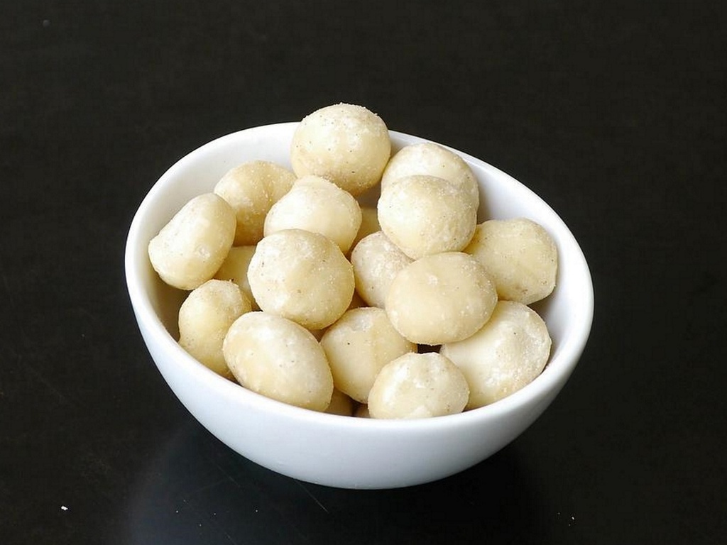 Macadamiakerne, bio, 1 kg