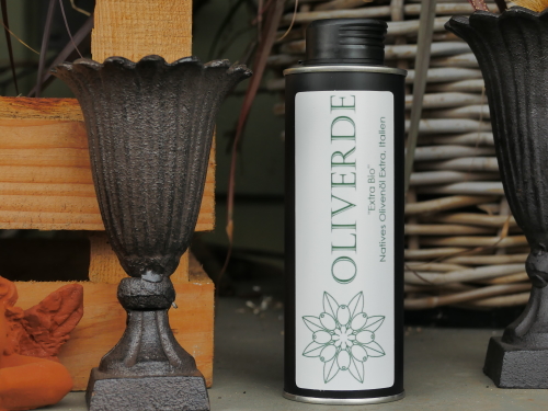 OLIVERDE "Extra Bio", natives Olivenöl extra bio, Italien, 250 ml 