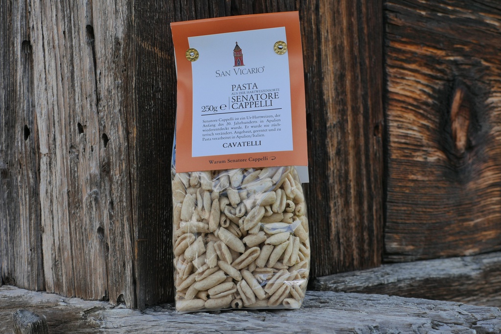San Vicario Cavatelli Senatore Cappelli, Pasta, Italien, 250 g