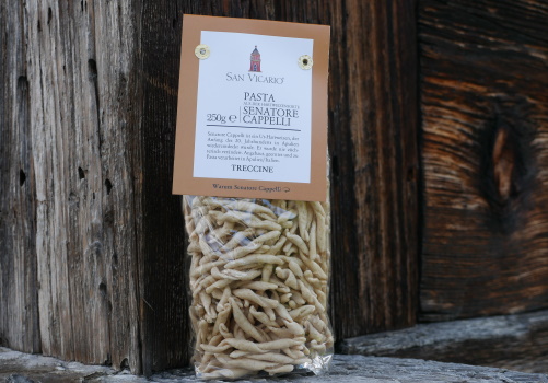 San Vicario Treccine Senatore Cappelli, Pasta, Italien, 250 g