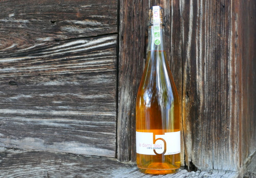 Domaine des cinq autels, Cuvée Claude, cidre demi-sec bio sans sulfites, 750 ml