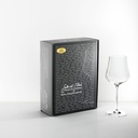 Gabriel-Weinglas "The Gold Edition" mundgeblasen  ca. 90 Gramm, Geschenkbox 2 Gläser