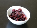 Mirtilli rossi, secchi, zuccherati, non solforati, bio, 1 kg